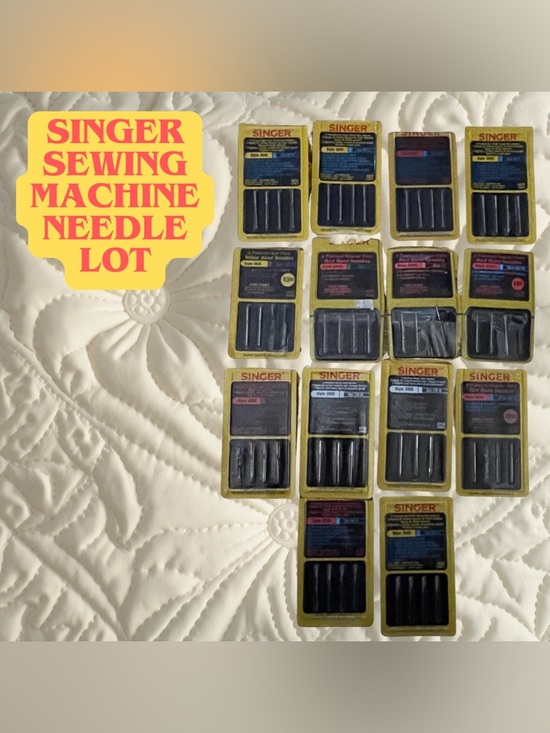 Singer Other - SINGER Style 2020 2045 Sewing Machine Needles Lot Regular Ball Point Heavy Duty